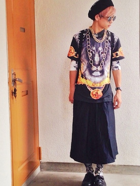 「ロングスカート」｜D-STYLEさん（メンズ・167cm・10代）の秋コーディネート