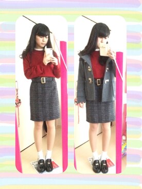 あいなさん（レディース・158cm）の冬コーディネート