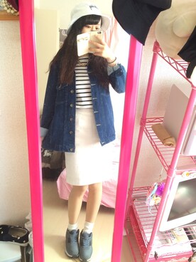 あいなさん（レディース・158cm）の春コーディネート