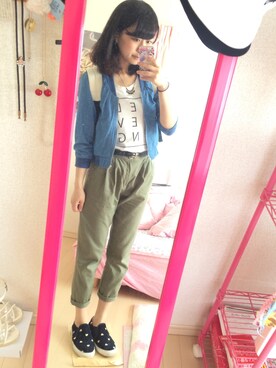 あいなさん（レディース・158cm）の春コーディネート