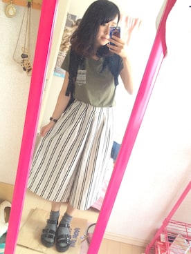 あいなさん（レディース・158cm）の夏コーディネート