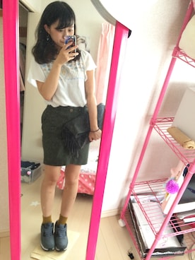 あいなさん（レディース・158cm）の夏コーディネート