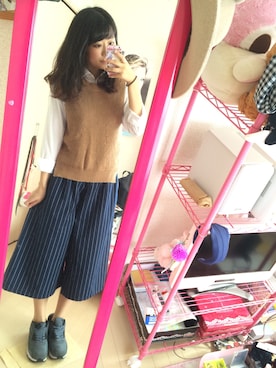 あいなさん（レディース・158cm）の秋コーディネート