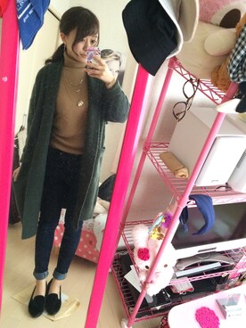 あいなさん（レディース・158cm）の冬コーディネート