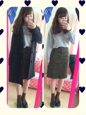 あいなさん（レディース・158cm）の冬コーディネート