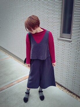 「ORiental TRaffic（オリエンタルトラフィック）の【再値下げ！SALE 50%OFF】【スポーツ系サンダル人気No1！】★スポーツサンダル★5203（サンダル）」を使った、micaさん（レディース・164cm）の冬コーディネート