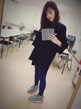 るーさん（レディース・160cm）の冬コーディネート