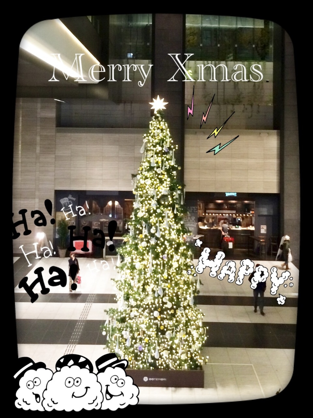 「クリスマス2014(レッド×グリーン)」｜「何処だっけ、ここ⋆⑅✩*॰¨̮のアイテム（その他、その他）」を使った、chamks_さん（レディース・153cm）の冬コーディネートの1枚目の写真