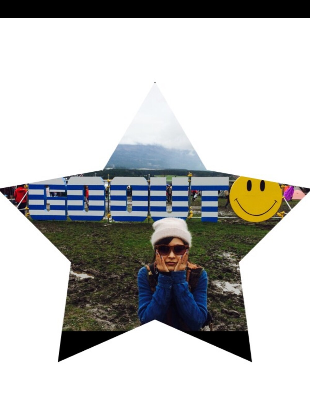 「ピクニック、GOOUTCAMP」｜「go slow caravanのアイテム（ベスト、ブラウン系）」を使った、chamks_さん（レディース・153cm）の春コーディネートの1枚目の写真