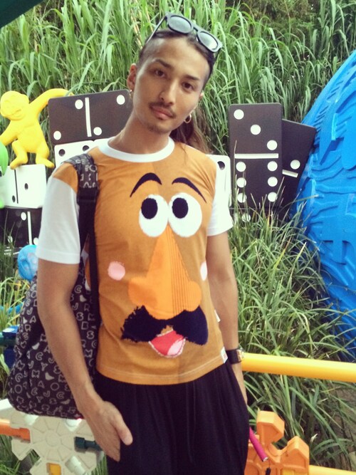榊原清一 Pichipi Disneyのtシャツ カットソーを使ったコーディネート Wear