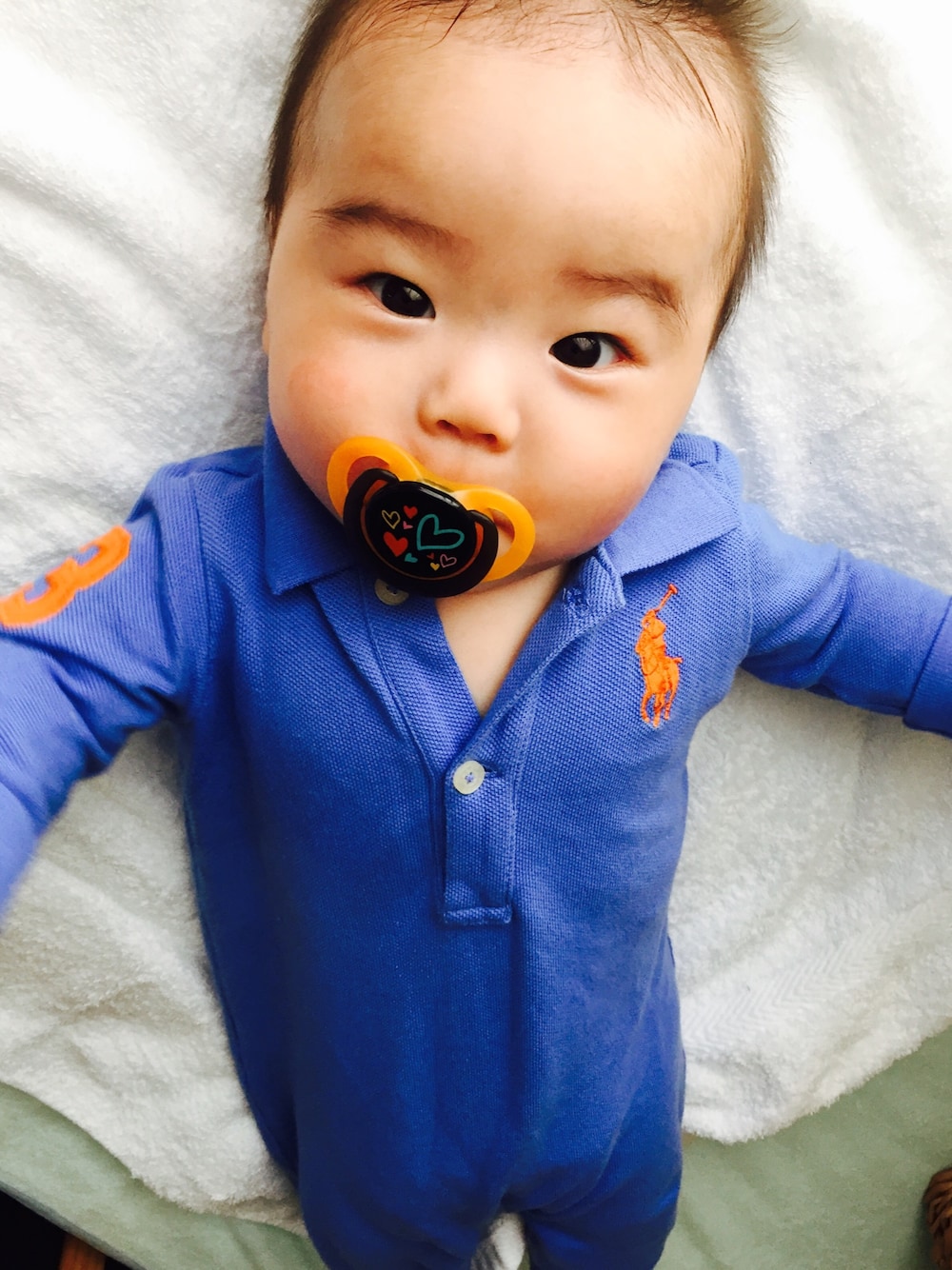 POLO RALPH LAURENのママ＆ベビーを使った「4ヶ月」の人気ファッション 