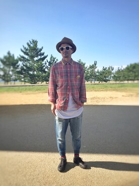 イシバシトモヒロさん（メンズ・173cm）の秋コーディネート