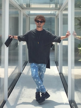 イシバシトモヒロさん(メンズ・173cm)の春コーディネート