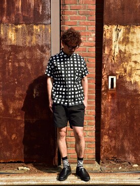 イシバシトモヒロさん（メンズ・173cm）の夏コーディネート