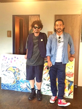 イシバシトモヒロさん（メンズ・173cm）の夏コーディネート