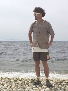 イシバシトモヒロさん(メンズ・173cm)の夏コーディネート