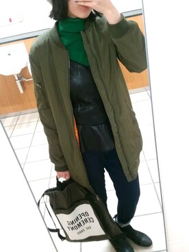 ぴこさん（レディース・166cm）の冬コーディネート