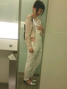 「#オフショル」｜ぴこさん（レディース・166cm）の夏コーディネート