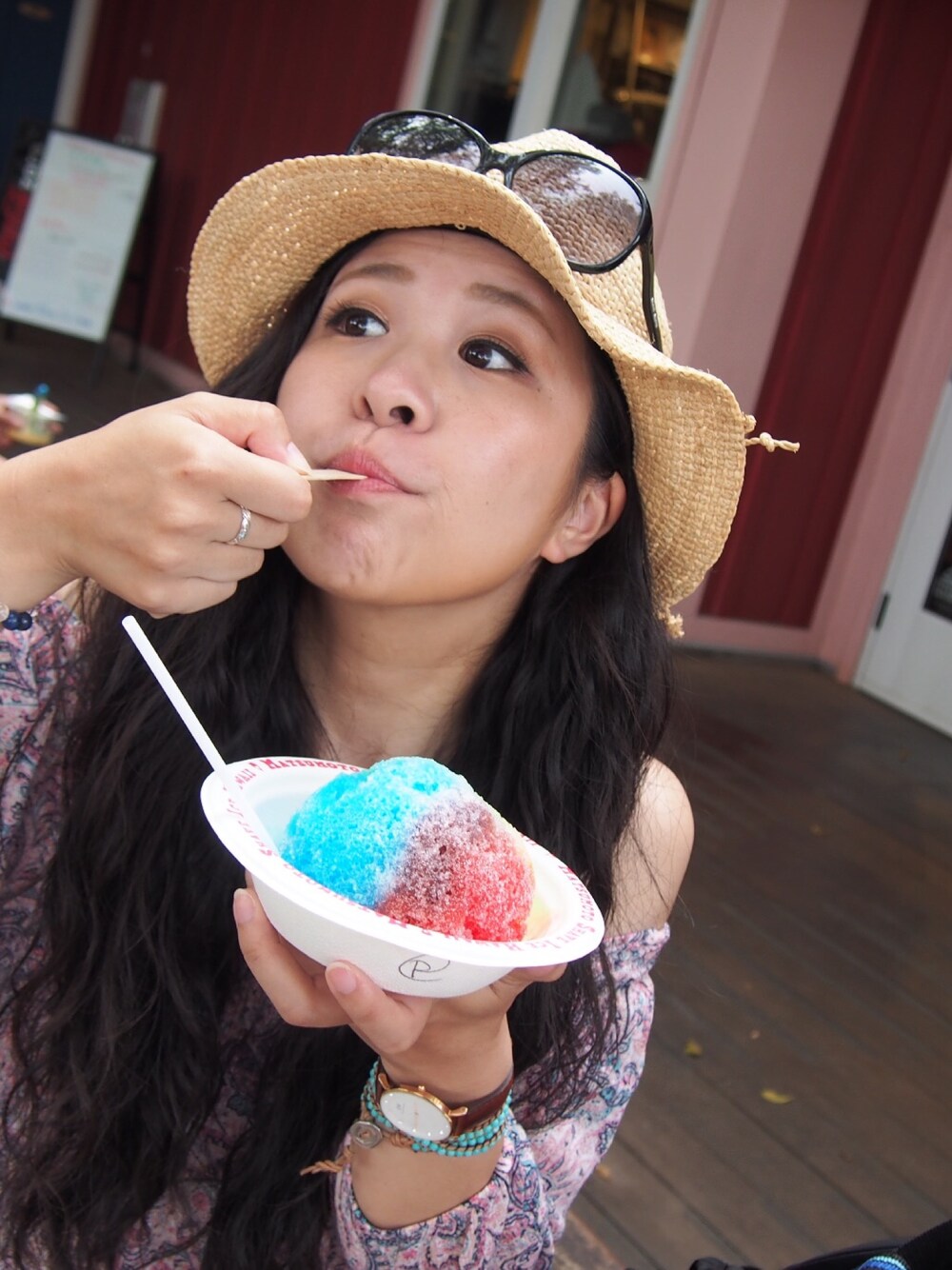 「オトナカジュアル、ootd、outfit、ハワイ、hawaii、夏、夏コーデ」｜「hawaiiのアイテム（リング、ゴールド系）」を使った、Heavenlyさん（レディース・153cm）の秋コーディネートの1枚目の写真