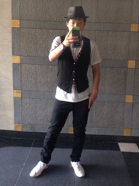 「自撮り」｜Atsushi      さん（メンズ・167cm・10代）の夏コーディネート