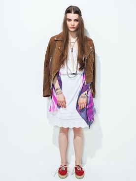 「PERK」｜perkmagazineさん（レディース・172cm）の夏コーディネート