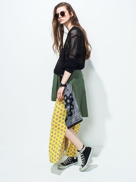 「PERK」｜perkmagazineさん（レディース・172cm）の夏コーディネート