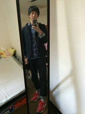 T.HRSWさん（メンズ・170cm）の春コーディネート