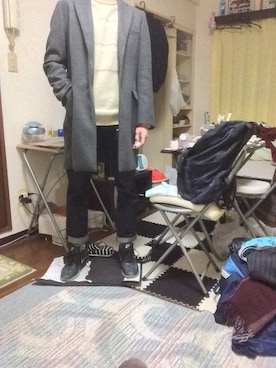 T.HRSWさん(メンズ・170cm)の冬コーディネート