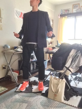 「MELTINS by AMERICAN RAG CIE（メルティンスバイアメリカンラグシー）のアイテム」を使った、T.HRSWさん（メンズ・170cm）の春コーディネート