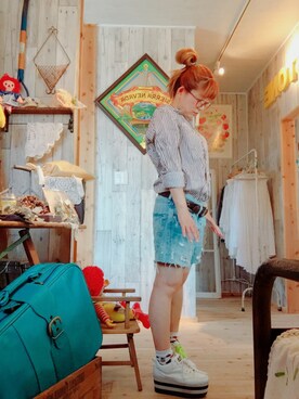 おやつ。さん(レディース・152cm)の夏コーディネート