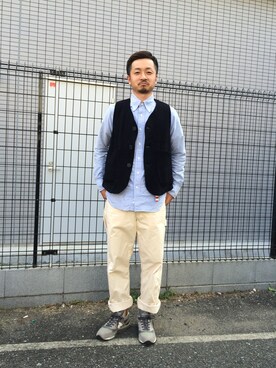 GANさん（メンズ・168cm）の春コーディネート