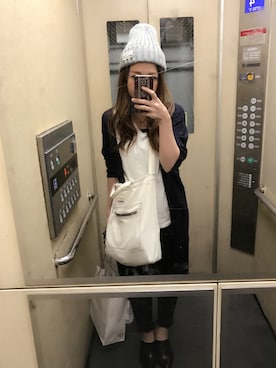 「アイテム（ブーティ）」を使った、cha-kyさん（レディース・156cm・20代）の秋コーディネート