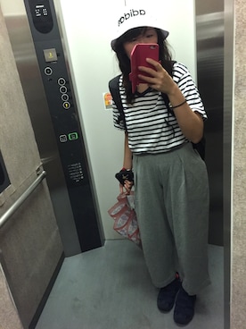 mu-さん（レディース・161cm）の夏コーディネート