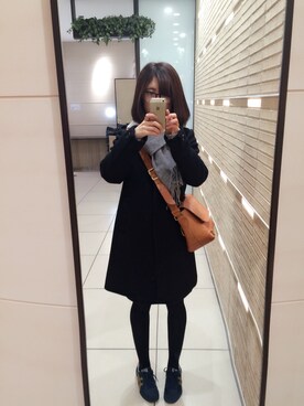 さおさん（レディース・152cm）の冬コーディネート