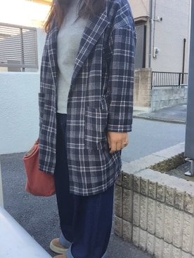 ゆみぃ。さん（レディース・153cm）の冬コーディネート