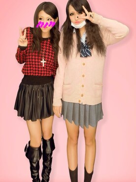 竹内愛さんのコーディネート