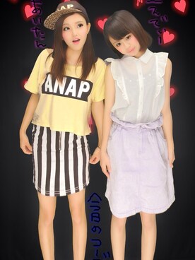 竹内愛さんのコーディネート