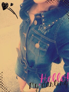 竹内愛さんのコーディネート