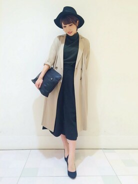 「MINIMUM（ミニマム）のアイテム（パンツ）」を使った、minimum_staffさん（レディース・158cm）の秋コーディネート