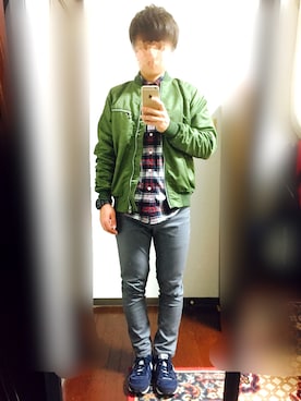 トマトさん（メンズ・165cm）の春コーディネート