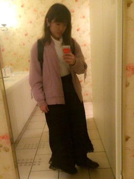 Ayumi Onishiさん（レディース・153cm）の春コーディネート