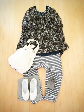 「カンフーシューズ」｜なお なお。さん（レディース・159cm）の夏コーディネート