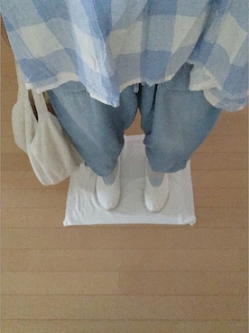 「カンフーシューズ」｜なお なお。さん（レディース・159cm）の夏コーディネート