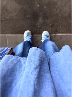 「jeffreycampbell」｜なお なお。さん（レディース・159cm）の秋コーディネート