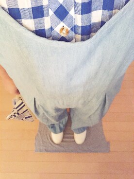 「カンフーシューズ」｜なお なお。さん（レディース・159cm）の秋コーディネート