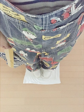 「BOOFOOWOO」｜「アイテム（サロペット/オーバーオール）」を使った、なお なお。さん（レディース・159cm）の秋コーディネート