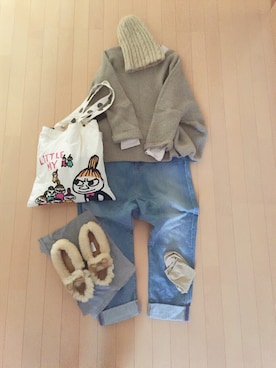 「UNTITLED MEN（アンタイトルメン）のアイテム」を使った、なお なお。さん（レディース・159cm）の秋コーディネート