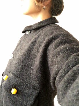 「dantan」｜なお なお。さん（レディース・159cm）の冬コーディネート