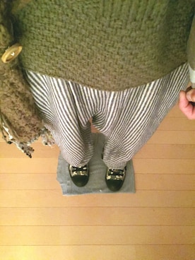 「CACHAREL（キャシャレル）のアイテム」を使った、なお なお。さん（レディース・159cm）の冬コーディネート