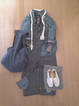 「LOLO LIKE（ロロライク）のアイテム」を使った、なお なお。さん（レディース・159cm）の冬コーディネート